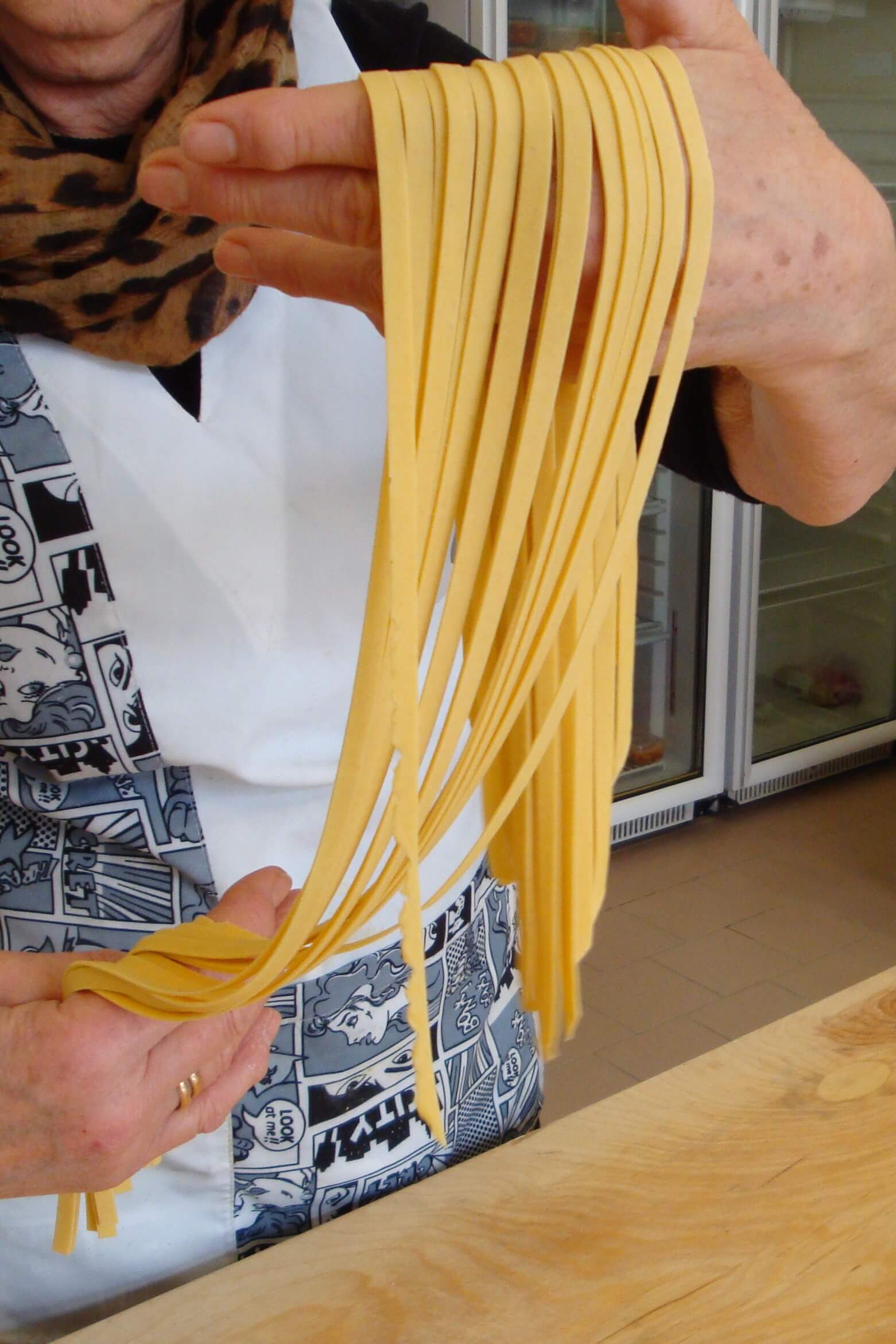 Preparazione Tagliatelle